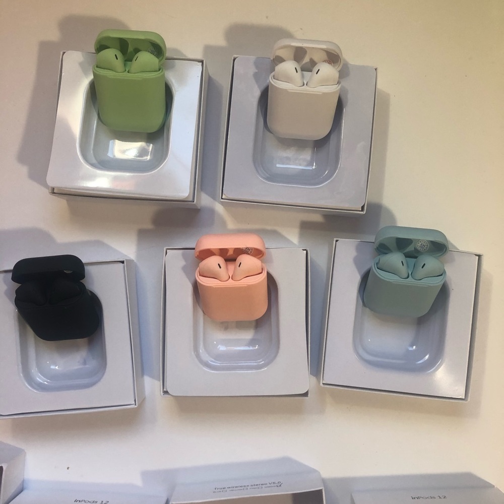i12 TWS Airpods Bluetooth earbuds